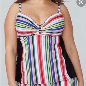 CLOSET SALE! CACIQUE SWIM TANKINI TOP